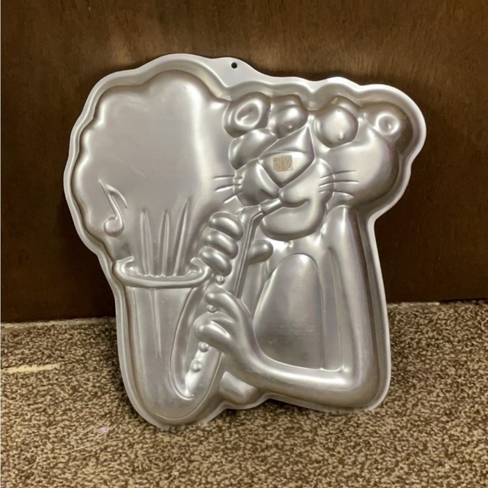 Vintage Wilton Cake Pan Pink Panther